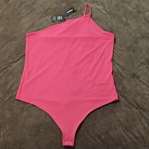 NWT Express Vibrant Pink Bodysuit